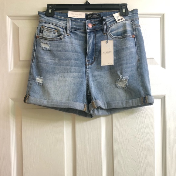 judy blue high waisted shorts